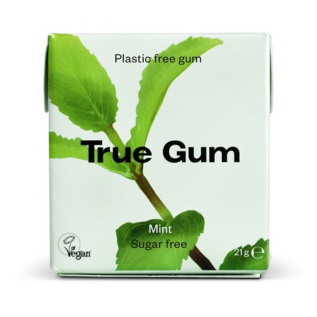 True gum Žuvačky bez cukru s príchuťou mäty 21 g