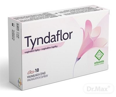 Tyndaflor vaginálne čapíky 10 x 2 g