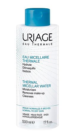 Uriage Eau Thermale Micelárna termálna voda pre normálnu až suchú pleť 500 ml