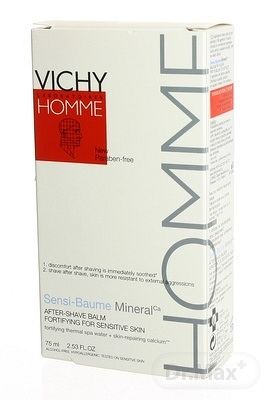 Vichy Homme Sensi Baume balzám po holení 75 ml