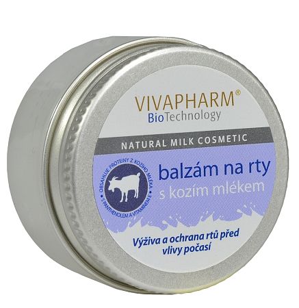 Vivapharm Balzam na pery s kozím mliekom 25 g