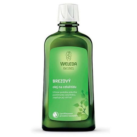 Weleda Body Care brezový olej proti celulitíde Birch Cellulite Oil 200 ml