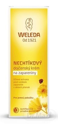 Weleda nechtíkový dojčenský krém na zapareniny 75 ml