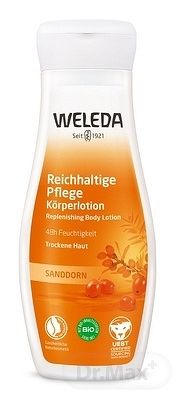 Weleda Sanddorn Replenishing telové mlieko 200 ml