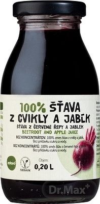 Zdravo 100% cvikla a jablko 200 ml